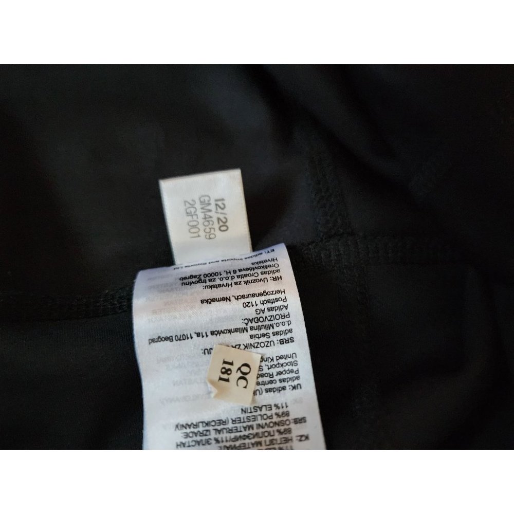 Adidas Women's Black 3-Stripes AEROREADY‎ Tight Fit Legging Pants Size Large - Picture 8 of 9